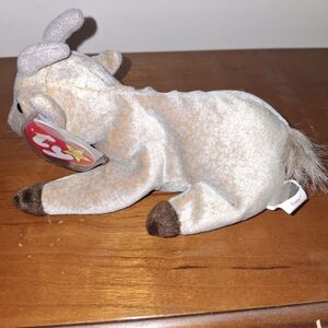 Ty Goatee Beanie Plush Goat Toy with Tag